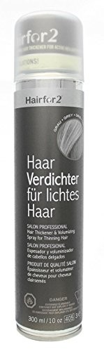 SPRAY kompaktowania hairfor2 Włosy Szary, 1er Pack (1 X 300 G)