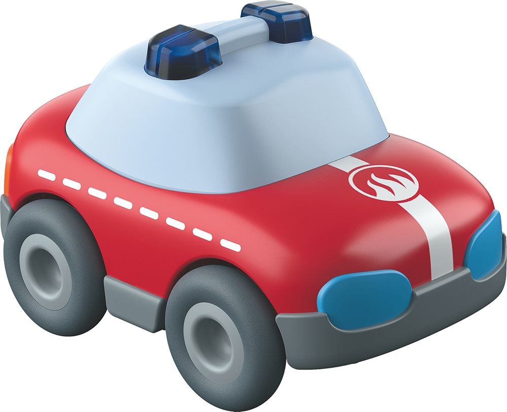 Haba ball track Kullerbü fire engine czerwony niebieski