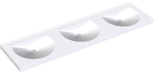 Franke Umywalka szeregowa RONDA ANMW231 z otworami ANMW231