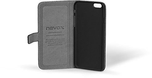 Nevox nevox Ordo Book torba torebka na telefon komórkowy do Nokia 5 Czarny ze skóry 1484