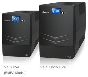 Delta Energy Systems VX1000 1000VA/600W Line Interactive USB UPA102V210035
