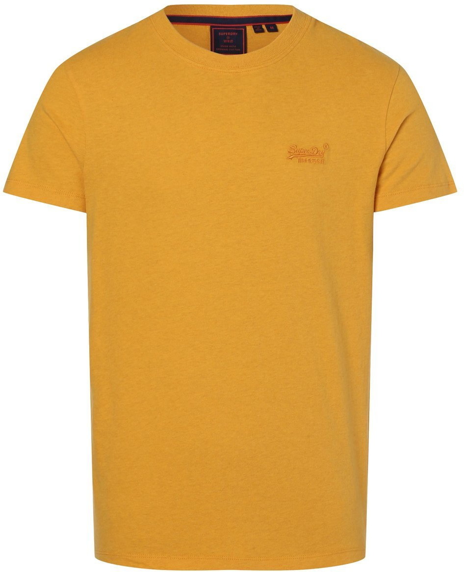 Superdry T-shirt męski, żółty