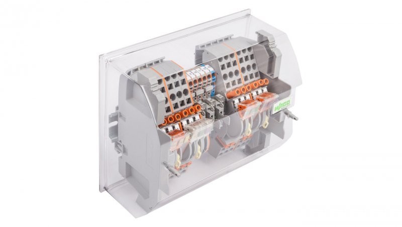 Wago Listwa pomiarowa LPW 19-torowa 230V AC równoległa 847-356/230-1000 847-356/230-1000