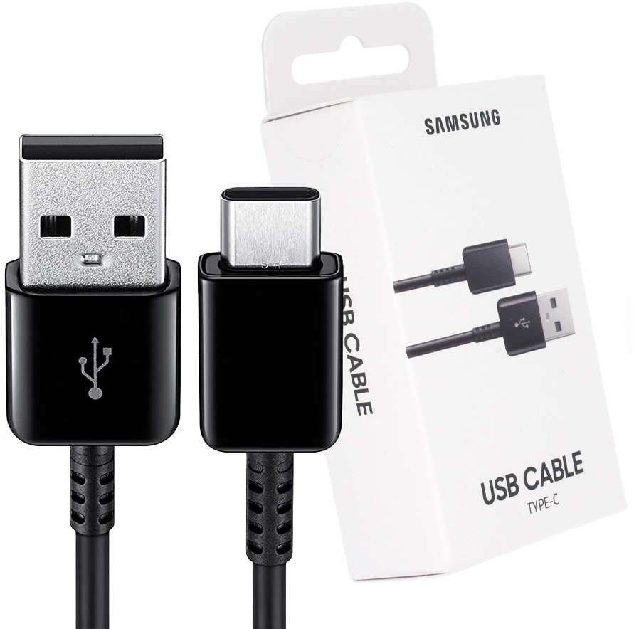 Samsung Oryginalny Kabel EP-DG930IBEGWW USB na USB Type-C Czarny 10371X1
