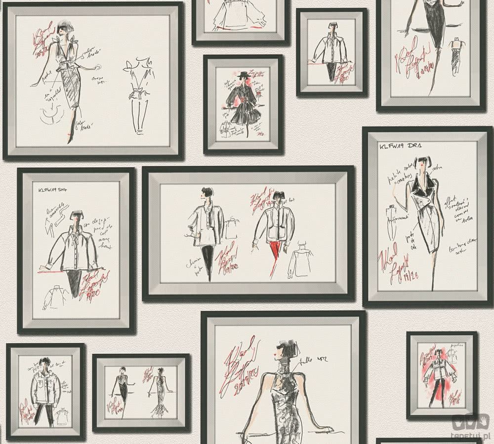 A.S. Creation Karl Lagerfeld 37846-3 tapeta ścienna 37846-3