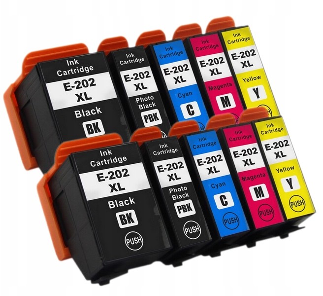 10x Tusz Do Epson Expression Premium Xp 6100 6105