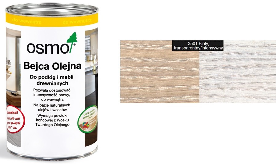 Osmo BEJCA OLEJNA, biała (3501), 1l