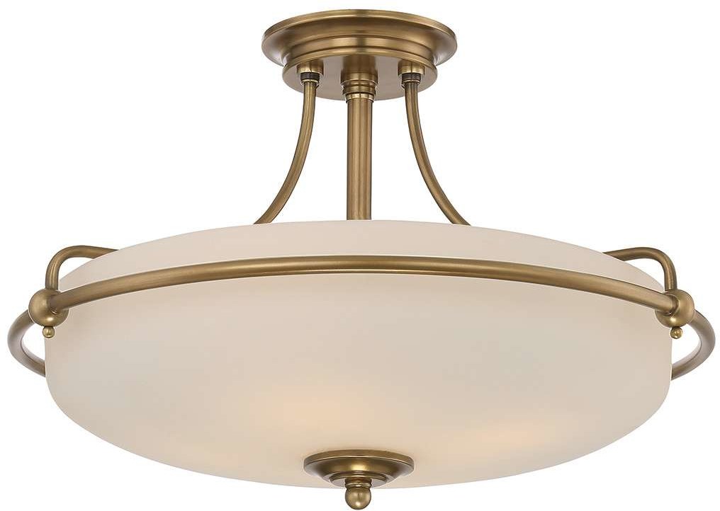 Elstead Lighting Plafon QZ/GRIFFIN/SFMWS Lighting