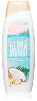 Avon Senses Aloha Monoi kremowy żel pod prysznic 500 ml