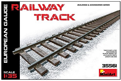 Unbekannt Znane Mini Art 35561  osprzęt do modelu samolotu Railway Track European Gauge