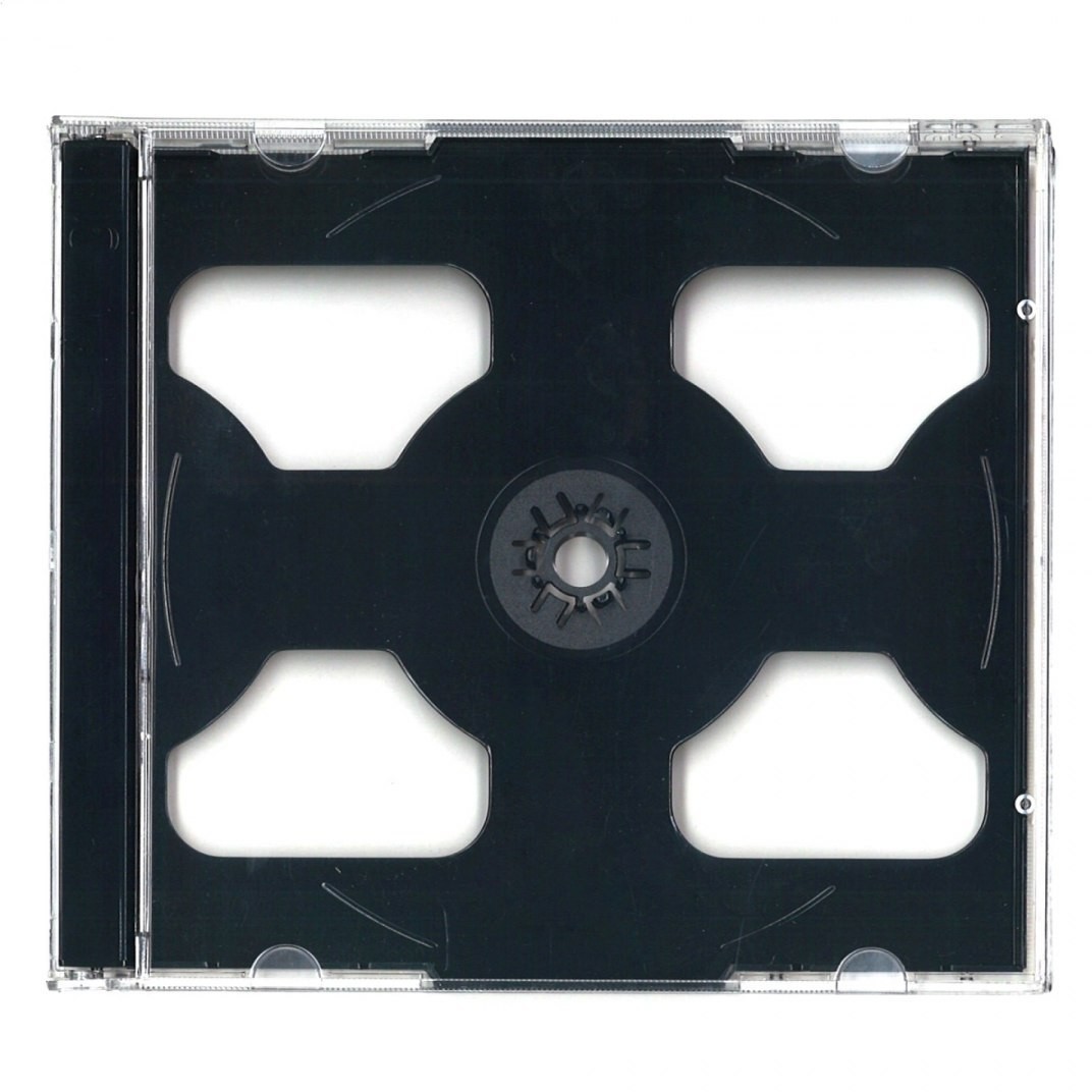 PUDEŁKO JEWEL CASE 2 CD BLACK 45219 B2PBPL