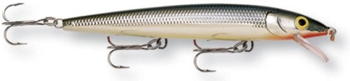 Rapala Husky Jerk 10 Fishing Lures, srebrny HJ10-S