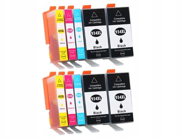 10 Tusz do Hp 934 935 OfficeJet Pro 6230 6820 6830