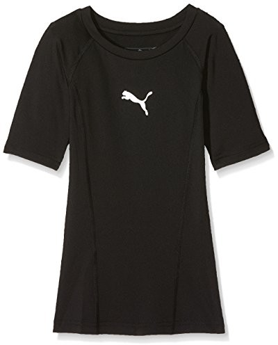 Puma ligi Base Layer Tee SS Jr chłopcy T-Shirt, czarny, 164 655919 03