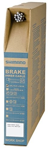 SHIMANO bremsinnen lina Polymer 2000 MM x20st Road, powleczona Box 20 szt., 1.6 MM opakowanie linki hamulcowej Dura-Ace BC-warsztatowa 9000 Polymer Art-Nr. Y-8yz98051 Y8YZ98051
