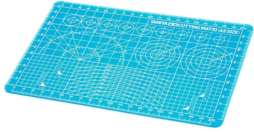 Tamiya Mata do cięcia A5 niebieska 74142