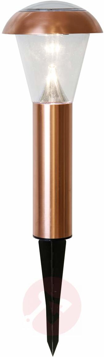 Best Season Lampa solarna LED Sarina, miedz kolor, 36 cm
