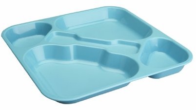 Lacor 66951 Table kubki Polyp samoobsługowe, 33 x 33 cm, niebieski 66951