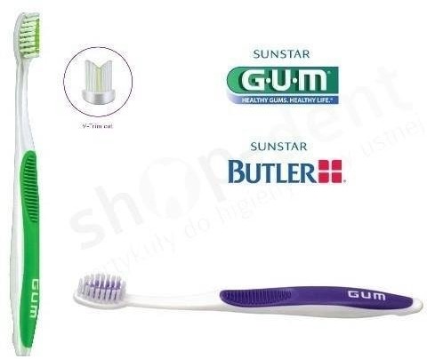 Sunstar Gum Butler GUM Butler Ortho (124) - Szczoteczka ortodontyczna miękka