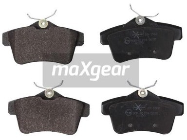 MaxGear Zestaw klocków hamulcowych, hamulce tarczowe 19-1562