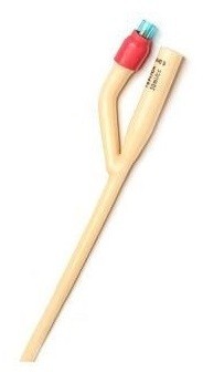 Inna Cewnik urologiczny Foley'a z silikonową zastawką dwudrożny CH18 1 szt. NN-MZA-CF18-004