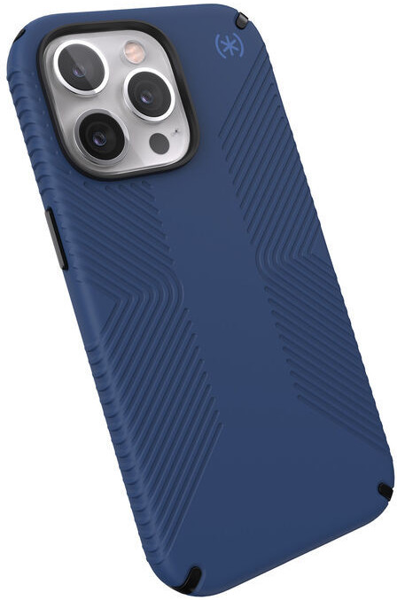 Speck Presidio2 Grip Etui Ochronne do iPhone 13 Pro z Powłoką Microban (Coastal Blue/Black/Storm Blue) 141712-9128