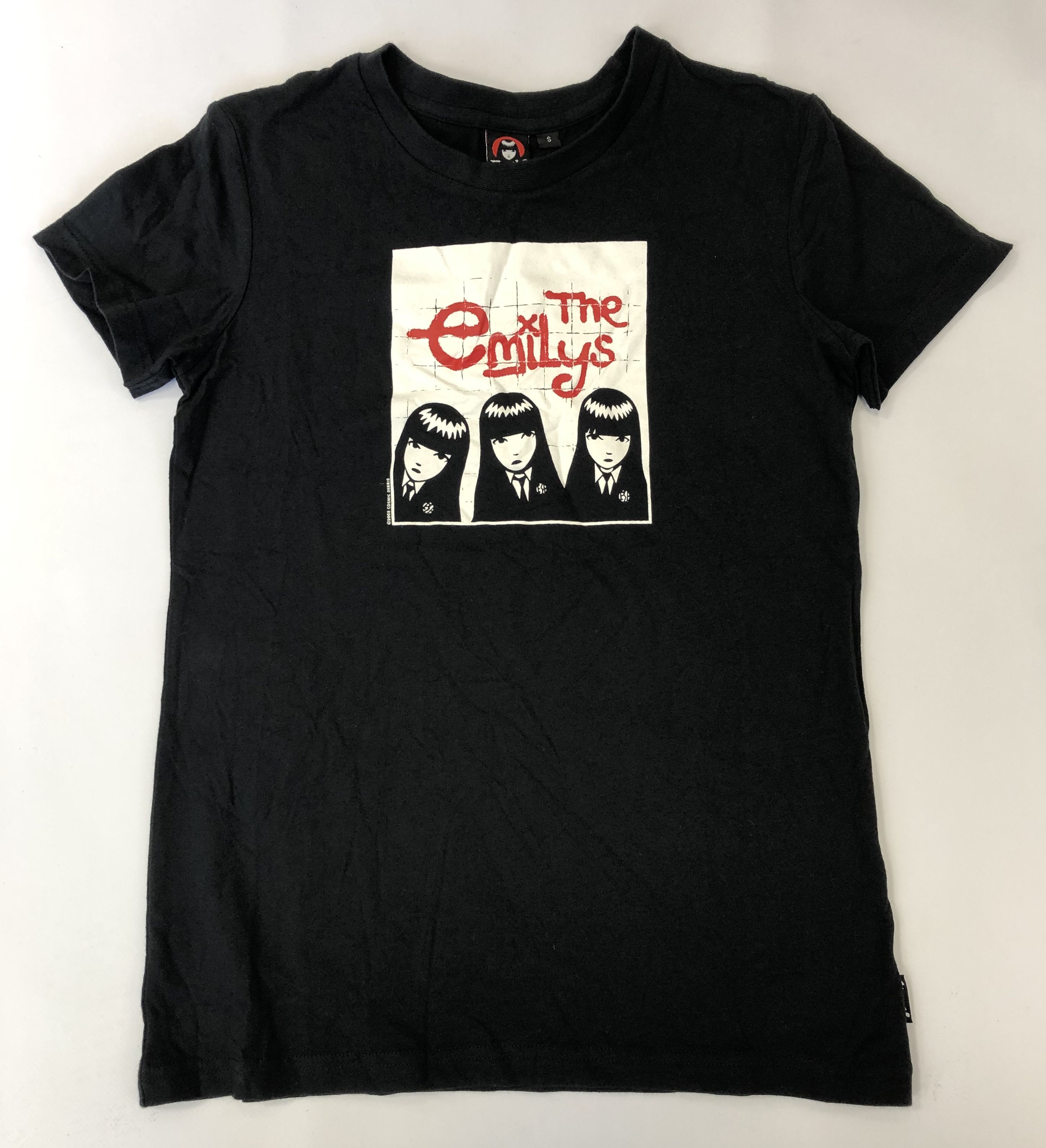EMILY t-shirt damski EMILY JAM ON IT TEE Black