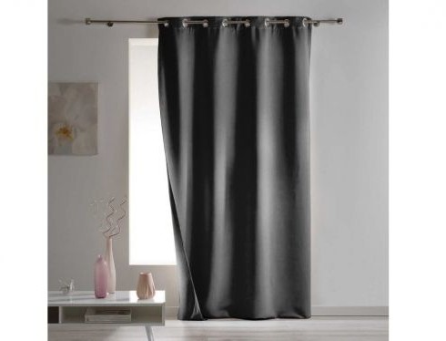 Douceur ZASŁONA ARTESIO - Black 140x280 3574386072984