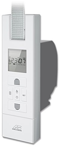 Schellenberg 22727 elektryczny zwijacz taśmy Zwijacz roleta Drive obracana 65 Plus, biały