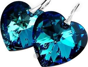 Swarovski Kolczyki Duży Kryształ 28Mm Bermuda
