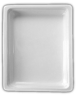 Holst Porzellan View porcelana GN 1  1 20 GN Gastronorm blat 20 MM GN 1/1, biały, 53 x 32.5 x 2 cm (GN 1-2 65)