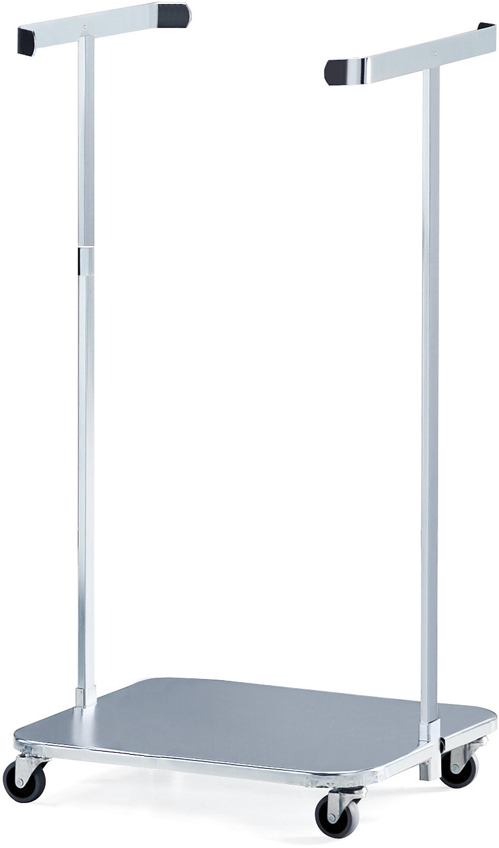AJ Produkty Stojak na worki na śmieci, 870x450x430 mm, 125 L, galwanizowany