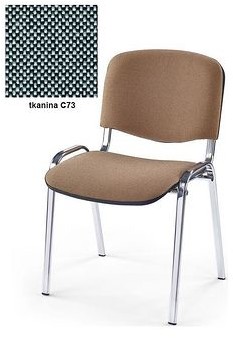 Halmar Krzesło ISO chromowane Szary V-NS-ISO_C-C73-KRZ