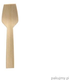 ContiPack Łyżeczki do lodów, drewno, eko, 7,5 cm, 100 szt. CP/929167