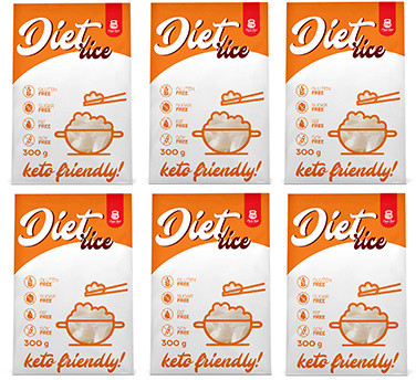 Cheat Meal Nutrition Cheat Meal Nutrition Diet Rice - 6x 400g (6x 300g netto) - Makaron dietetyczny Rice