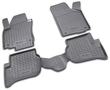 Element Element EXP.NLC.51.16.210 idealnie dopasowane dywaniki gumowe klasy premium, antypoślizgowe, do VW Golf Plus V 5Typ 6Q/9N/9N3 2002-2010, czarne, dopasowanie EXP.NLC.51.16.210