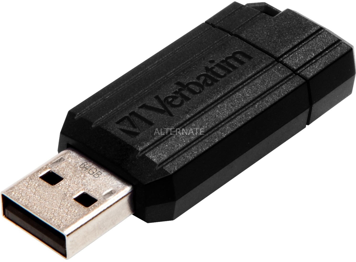 Verbatim PinStripe pamięć USB 128 GB USB Typu-A 3.2 Gen 1 (3.1 Gen 1) Czarny, Nośnik Pendrive USB