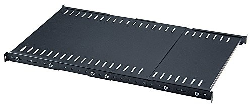 Intellinet 714389 48,26 cm (19 cale) tiefenverstellbarer półkę 1HE stal czarna 714389