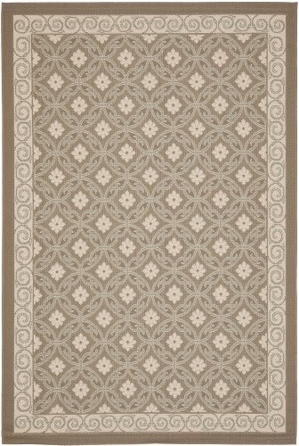 Safavieh Leo dywan polipropylenu ciemny beż/beżowy 121x170 cm CY7810-97A18-4