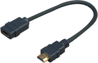 Adapter AV VivoLink HDMI 0.2m Czarny PROHDMIADAPHDMIF