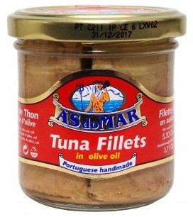 Filet z tuńczyka w oliwie z oliwek słoik 150g 1 szt.