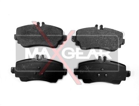 MaxGear Zestaw klocków hamulcowych, hamulce tarczowe 19-0498
