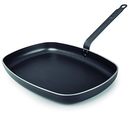 Lacor 23638 patelnia Paella wytrzymały prostokątna aluminiowa 38 cm 23638