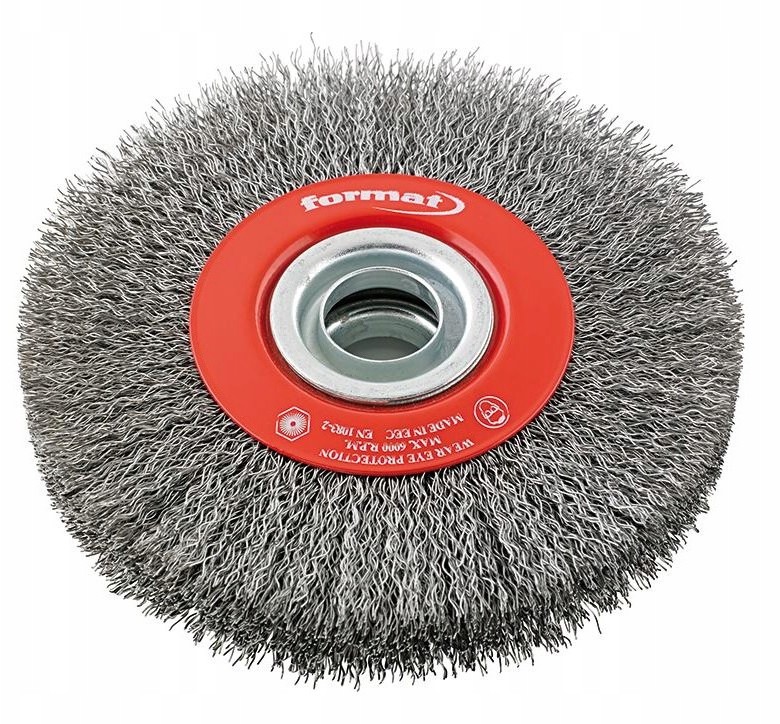 FORMAT Szczotka Okrągła Tarczowa Stalowa 100x20mm
