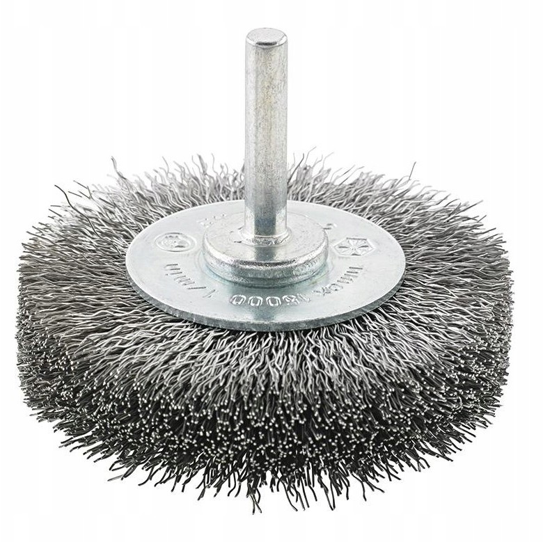 FORMAT Szczotka Tarczowa Trzpieniowa Druciana 80mm