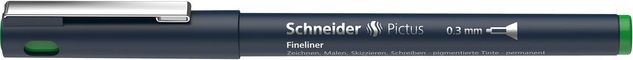 Schneider fineliner permanentny Pictus 0,3 mm stal nierdzewna leśna zielona twm_972832