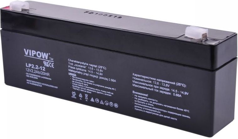 Vipow akumulator żelowy 12V 2,2Ah - BAT0220