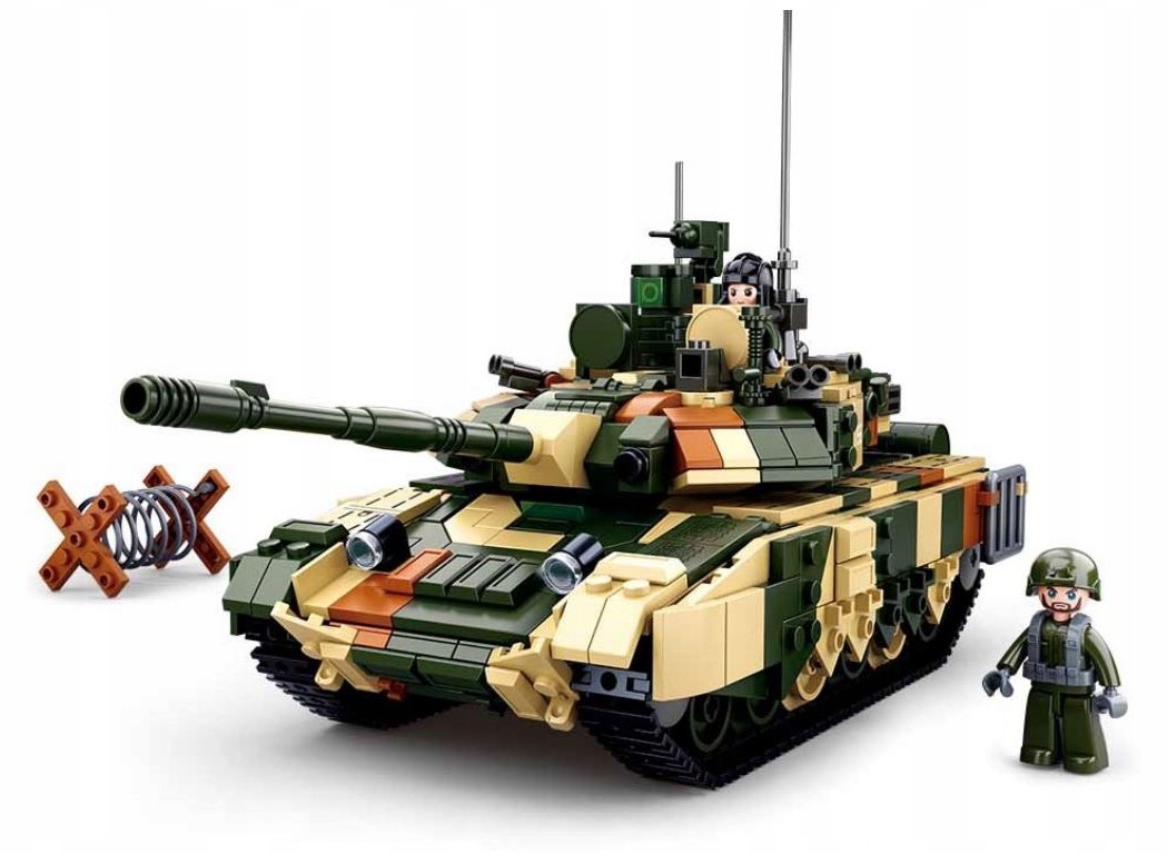 Sluban Klocki Czołg Rosyjski T-90 Ms Wojsko 758el