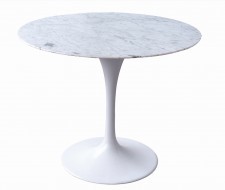 King Home Stół okrągły Tulip Marble 90 cm KH-TulM90