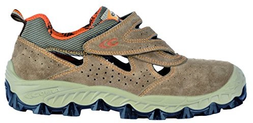 COFRA Cofra FW180-000 NEW BENGALA S1 P SRC sandały ochronne, beżowe/pomarańczowe, rozmiar 39